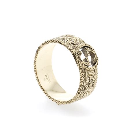 guccio Gucci interlocking ring